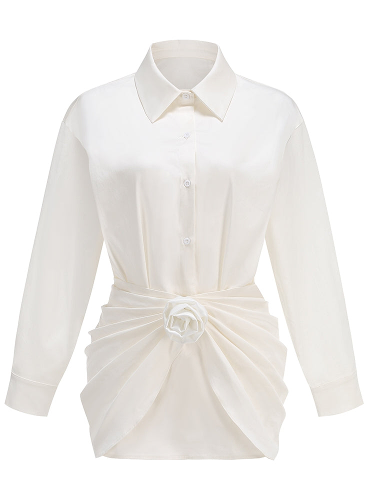 Bluse Kleid im Detail