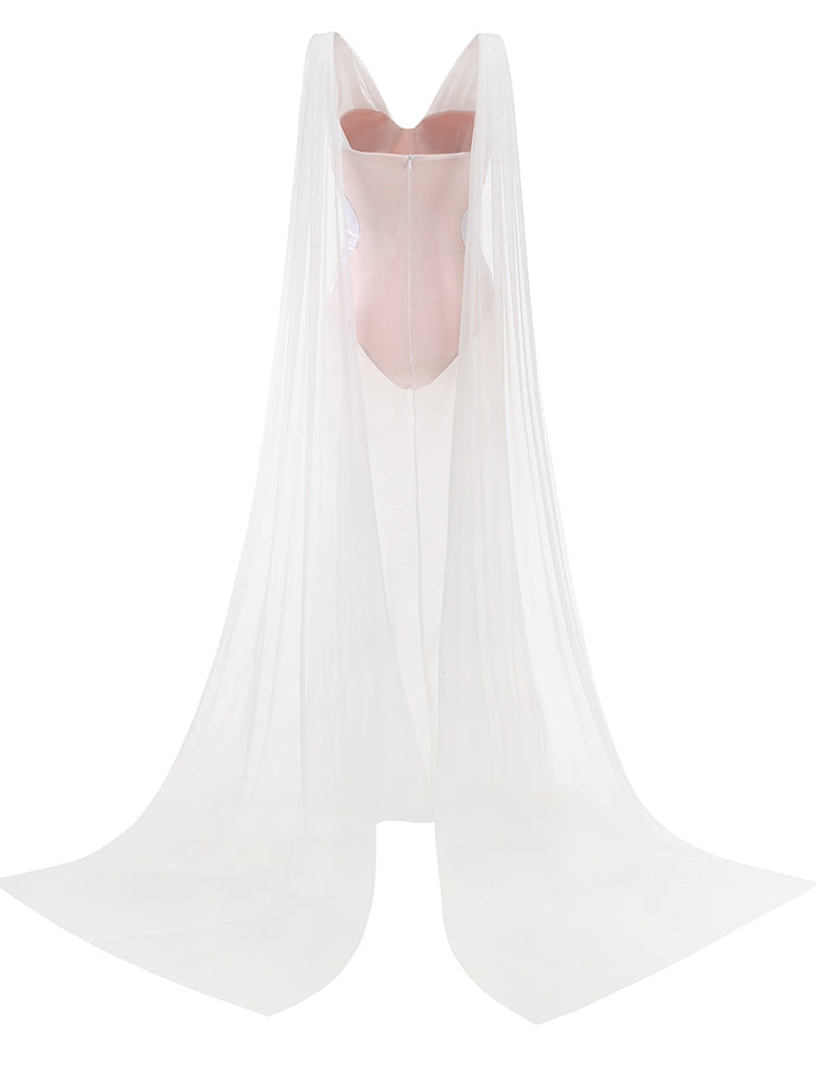 Abendkleid mit Bustier-Details