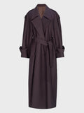 Extra langer Trenchcoat