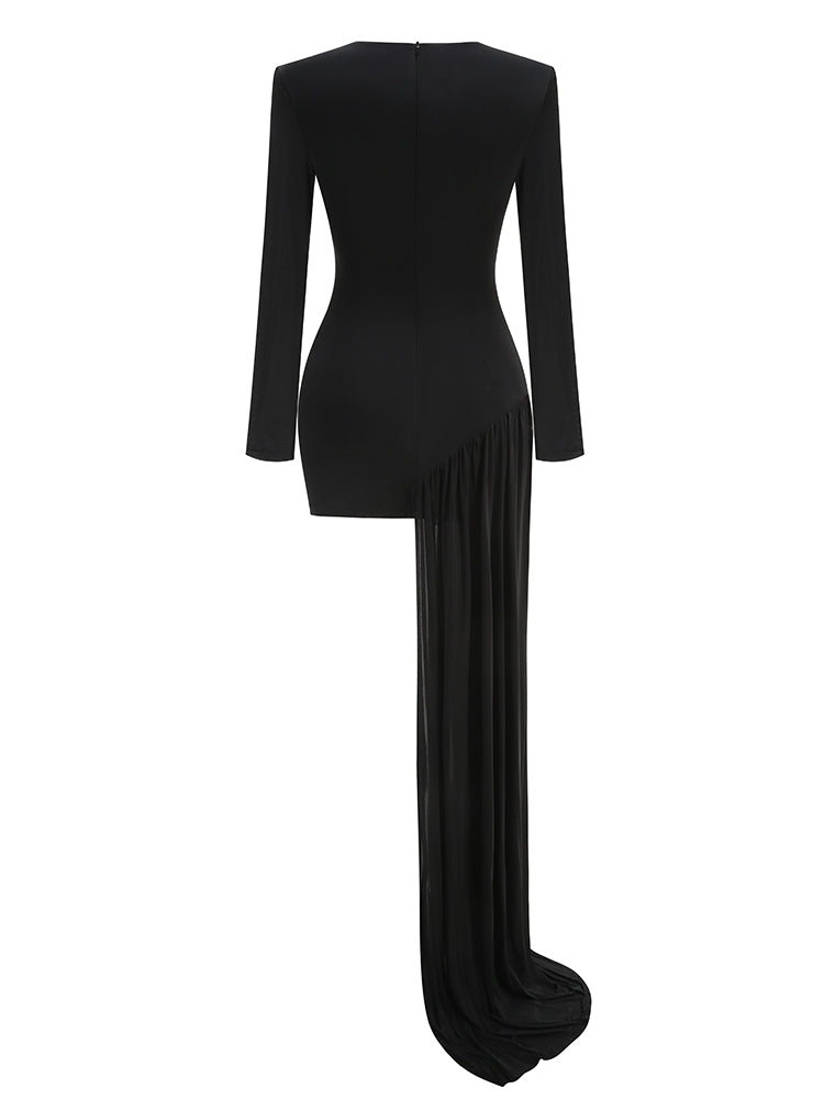 Mini-Bodycon-Kleid mit Spitze