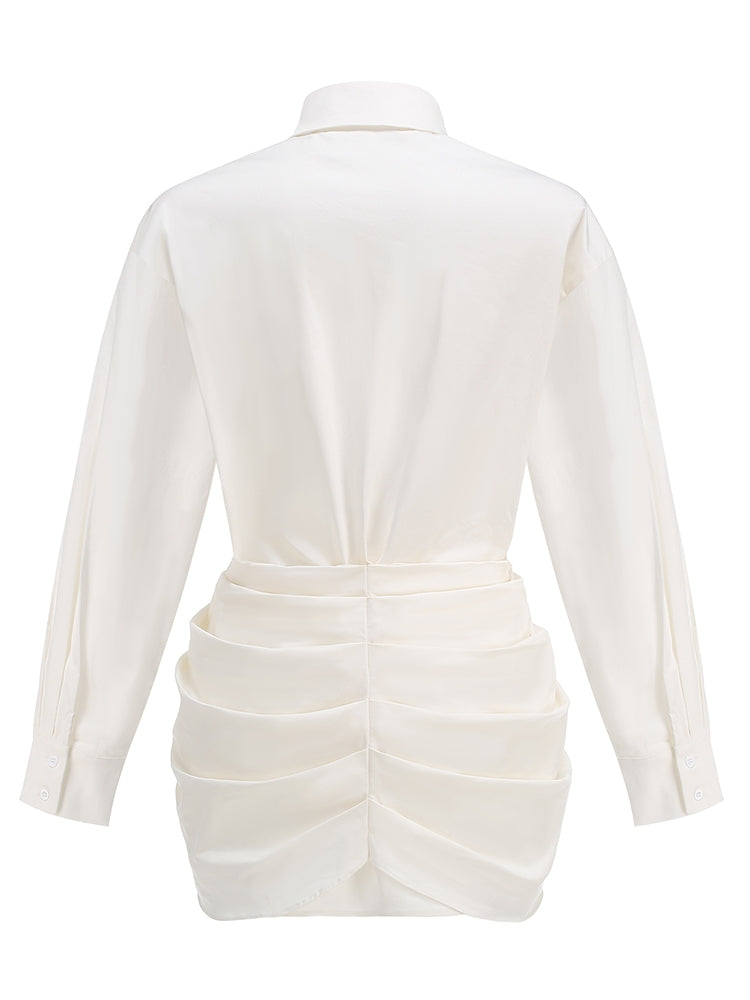 Bluse Kleid im Detail