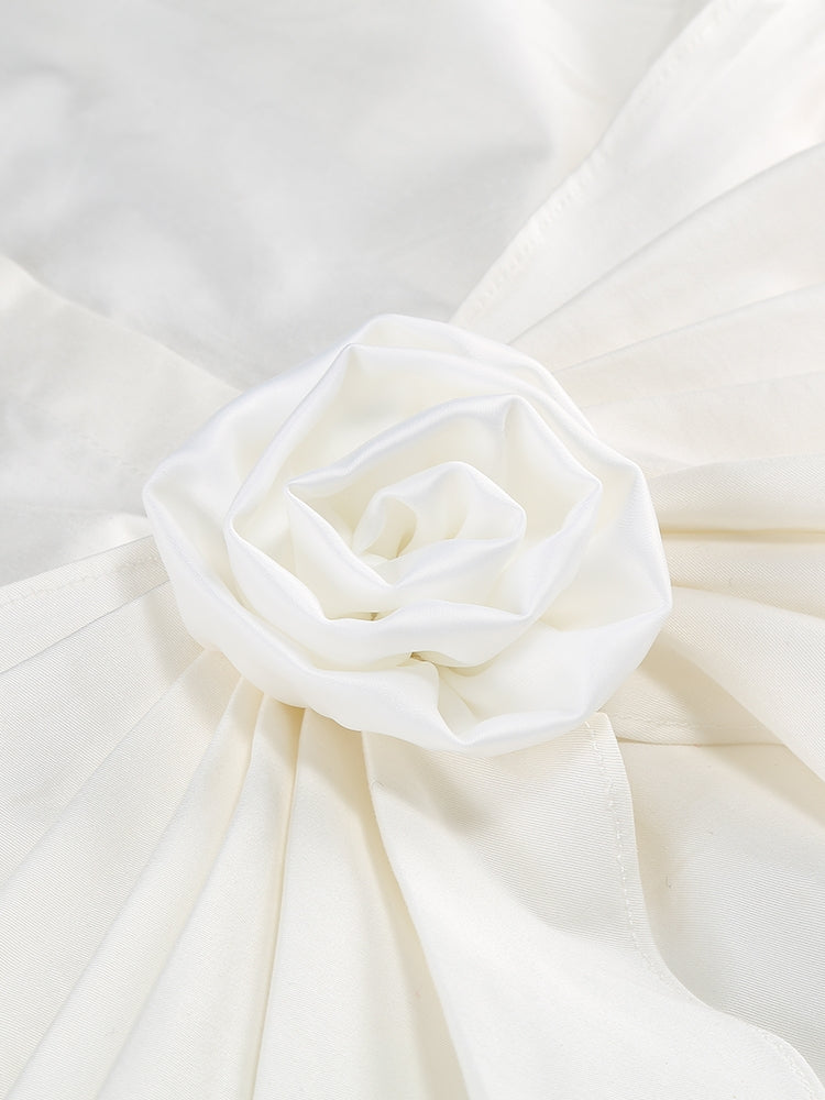 Bluse Kleid im Detail