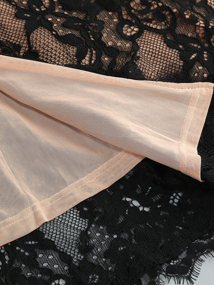 Abendkleid im Spitze