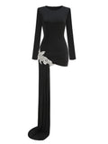 Mini-Bodycon-Kleid mit Spitze