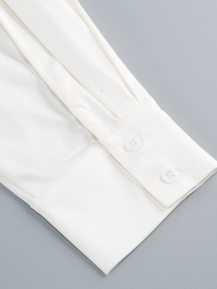 Bluse Kleid im Detail