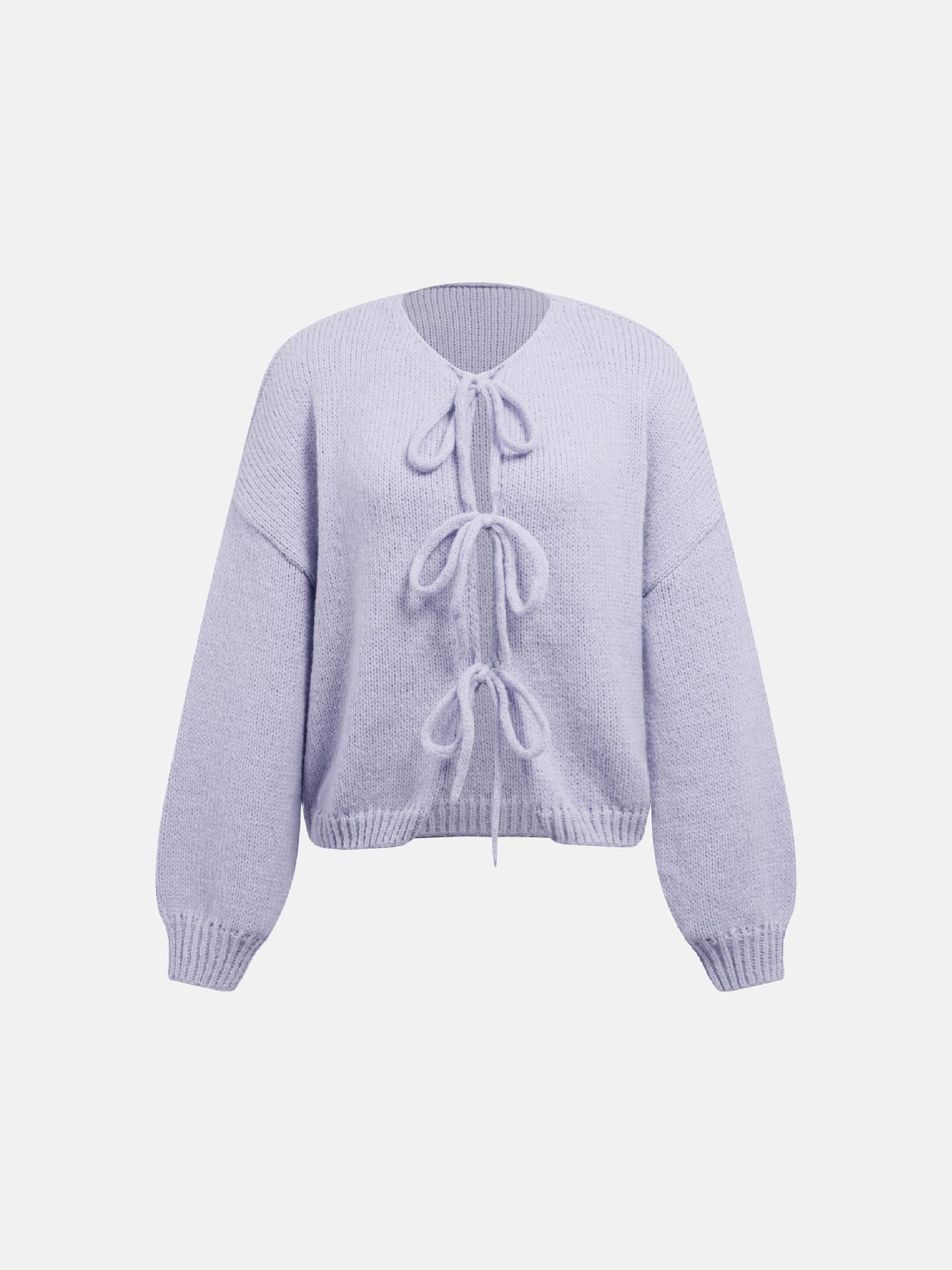 Eleganter Damen-Strickjackenpullover