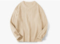 Unisex-Pullover mit Karomuster